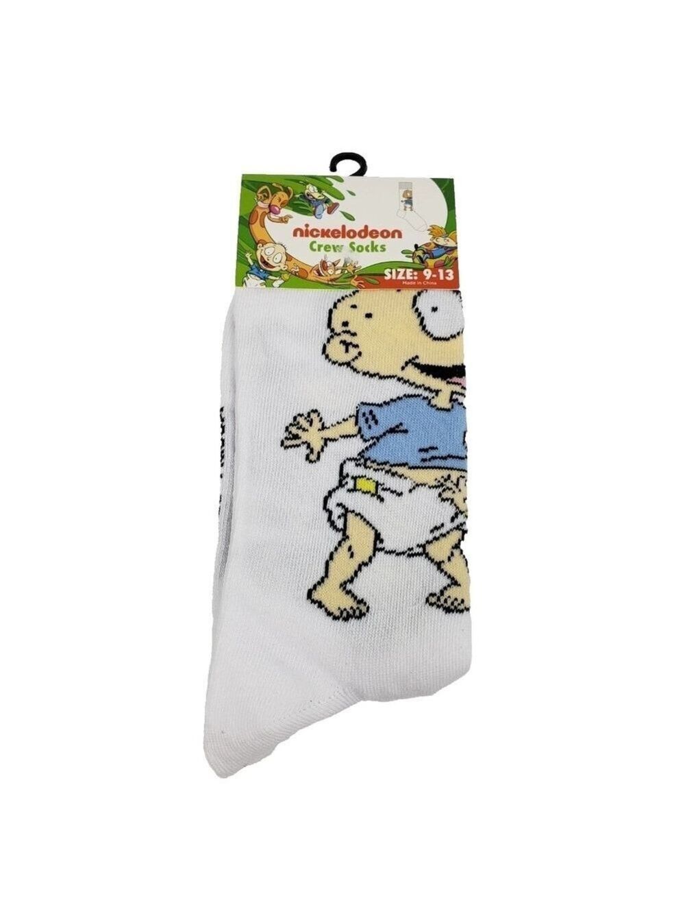 4 /$25 Nickelodeon Rugrats Tommy Pickles Novelty Crew Socks